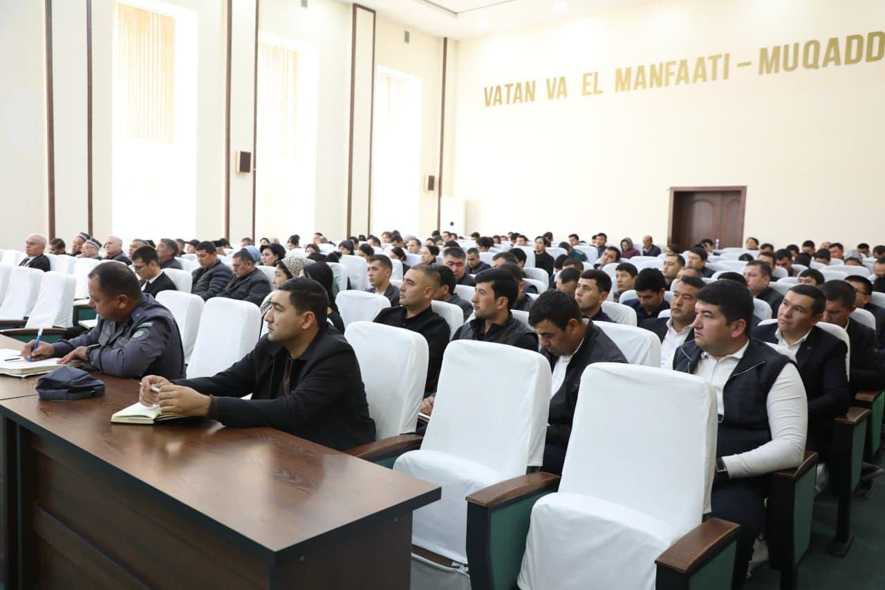 Boyovutda korrupsiyaga qarshi kurashish masalalari muhokama qilindi