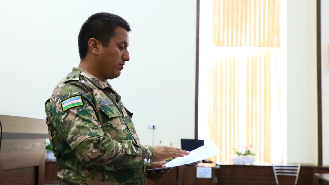 Boyovut tumani mudofaa ishlari bo‘limida matbuot anjumani o‘tkazildi