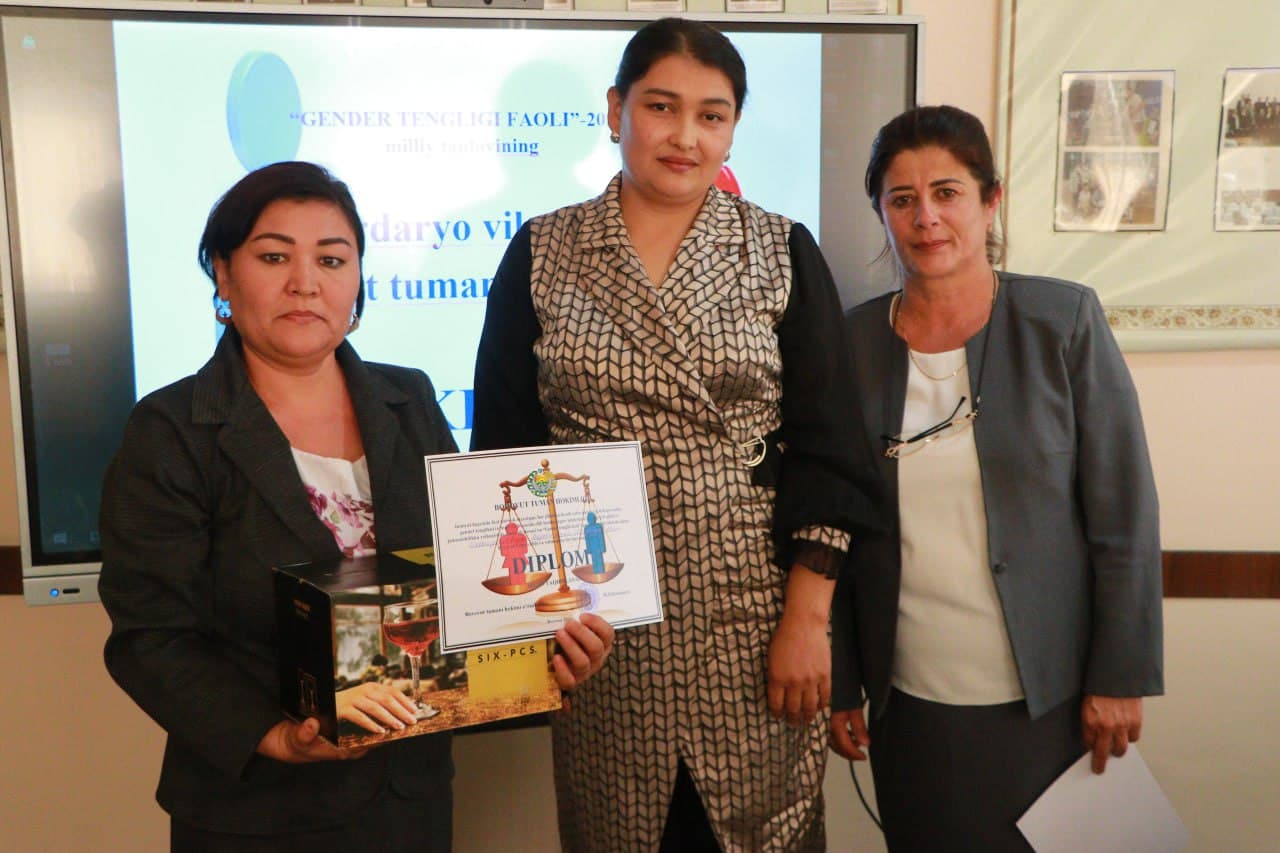 “Gender tenglik faoli” milliy tanlovining tuman bosqichi o‘tkazildi