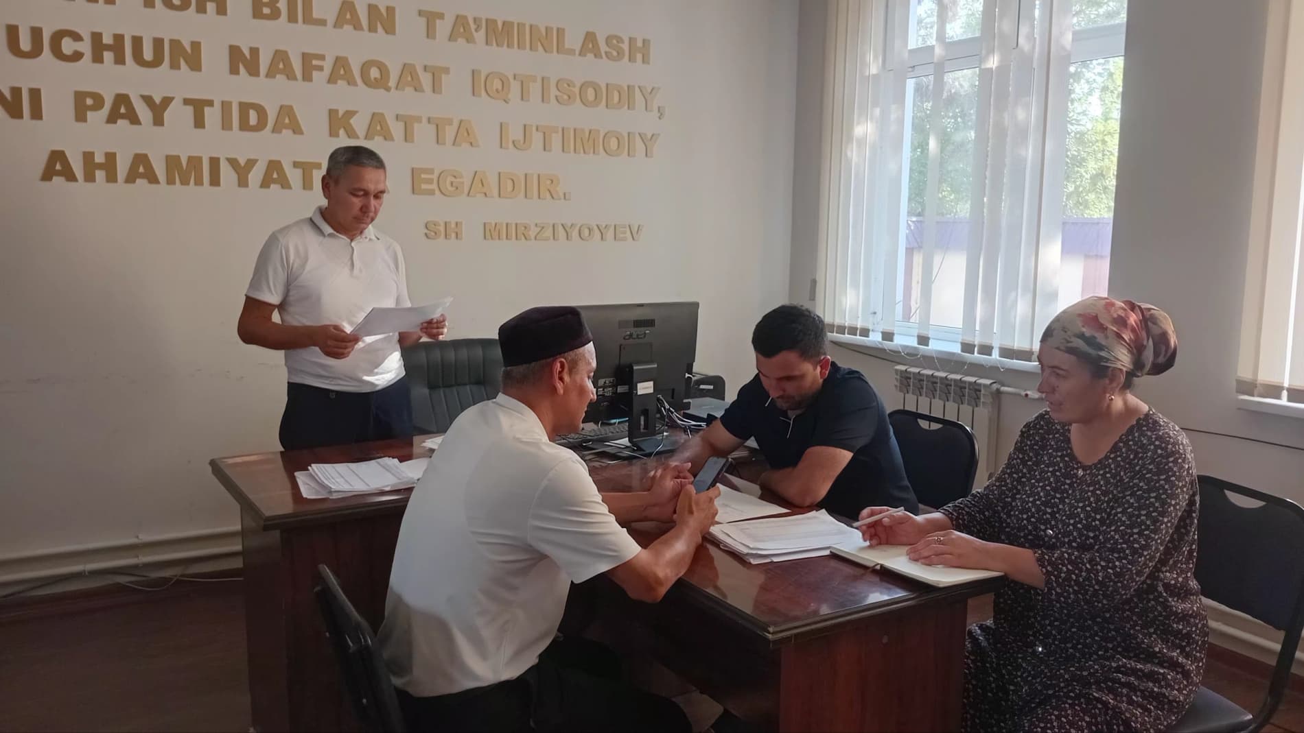Boyovutda kambag‘allikni qisqartirish va bandlikni ta’minlash masalalariga bag‘ishlangan matbuot anjumani o‘tkazildi
