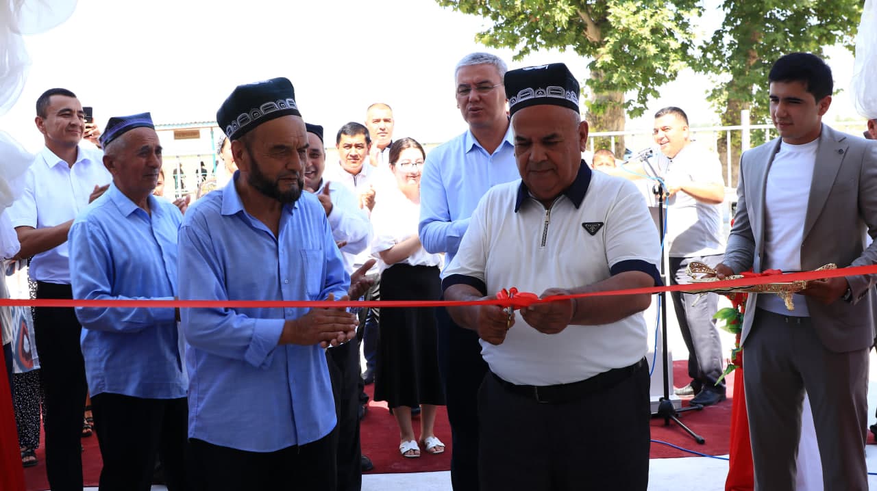"Tashabbusli budjet" tufayli zamonaviy qiyofa kasb etgan mahalla binosi foydalanishga topshirildi