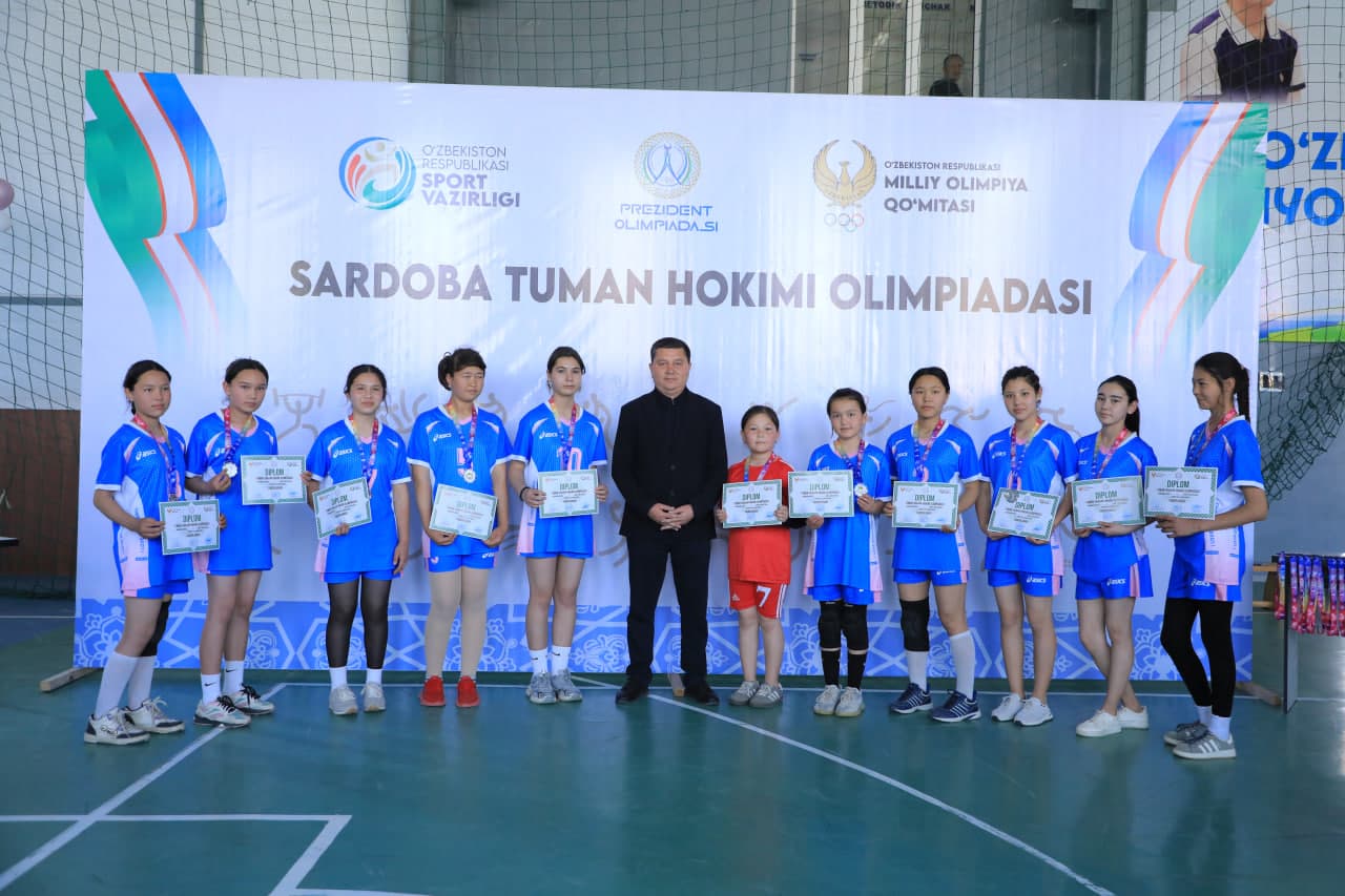 “Yangi O‘zbekiston Olimpiya cho‘qqilari” hamda “Prezident Olimpiadasi – 2026” doirasida voleybol hamda taekvondo WT sport turlari bo‘yicha Sardoba tumani hokimi kubogi musobaqalari yuqori saviyada tashkil etildi.