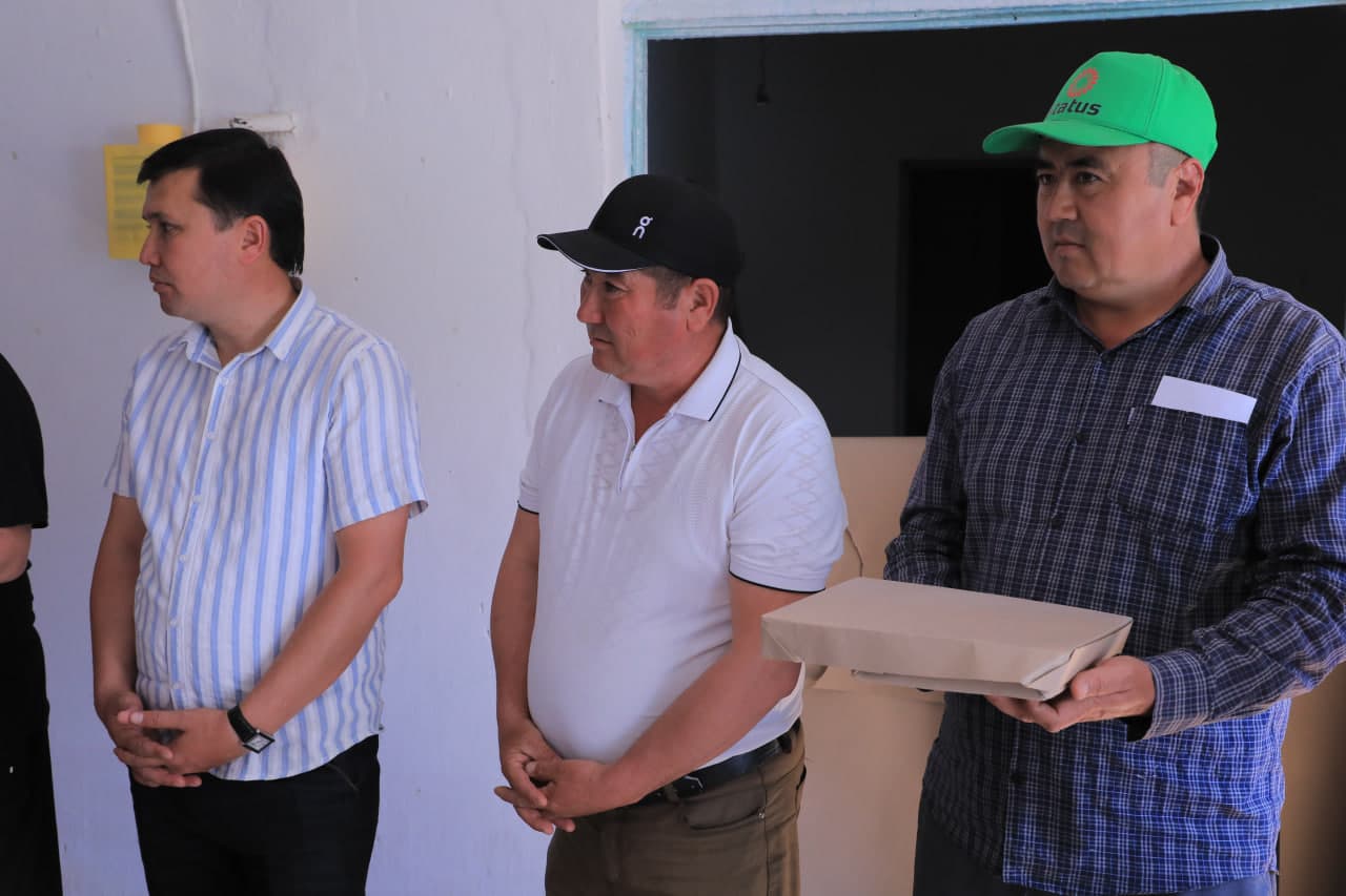 Sardoba tumanida pilla mavsumi boshlandi