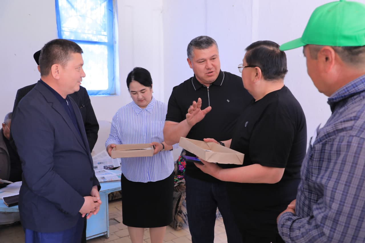 Sardoba tumanida pilla mavsumi boshlandi