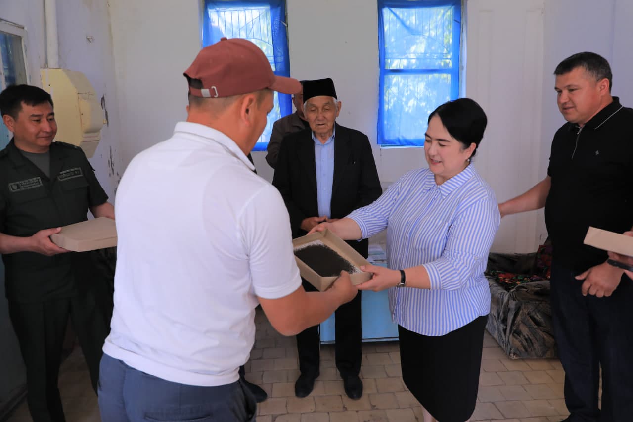 Sardoba tumanida pilla mavsumi boshlandi