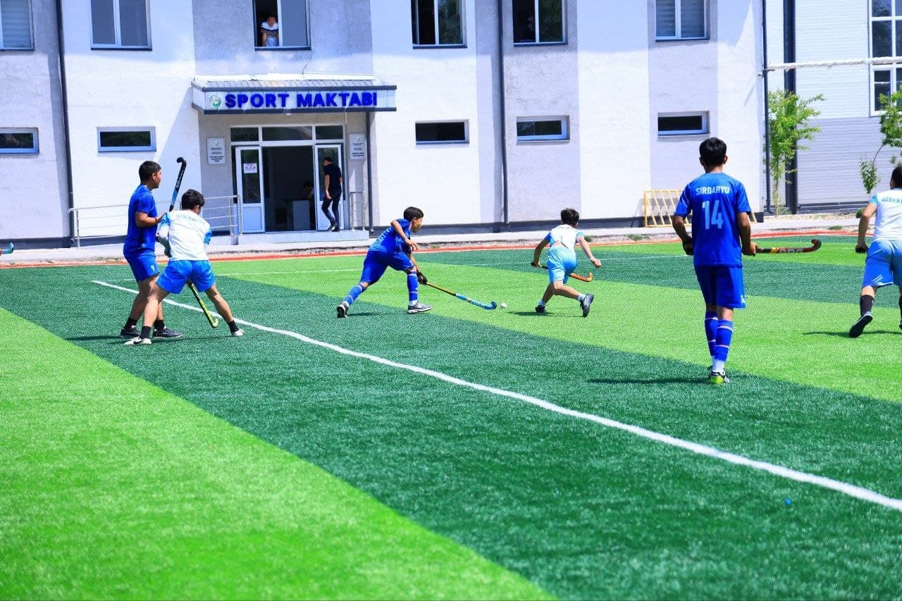 Sirdaryo viloyati chempionatida U16 yosh toifasida chim ustida xokkey bo‘yicha g‘oliblar aniqlandi