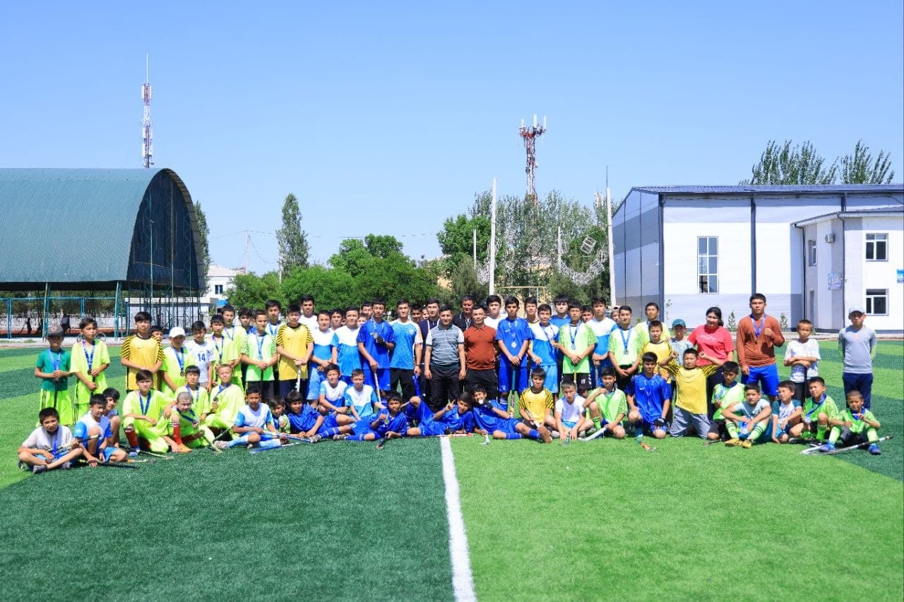 Sirdaryo viloyati chempionatida U16 yosh toifasida chim ustida xokkey bo‘yicha g‘oliblar aniqlandi