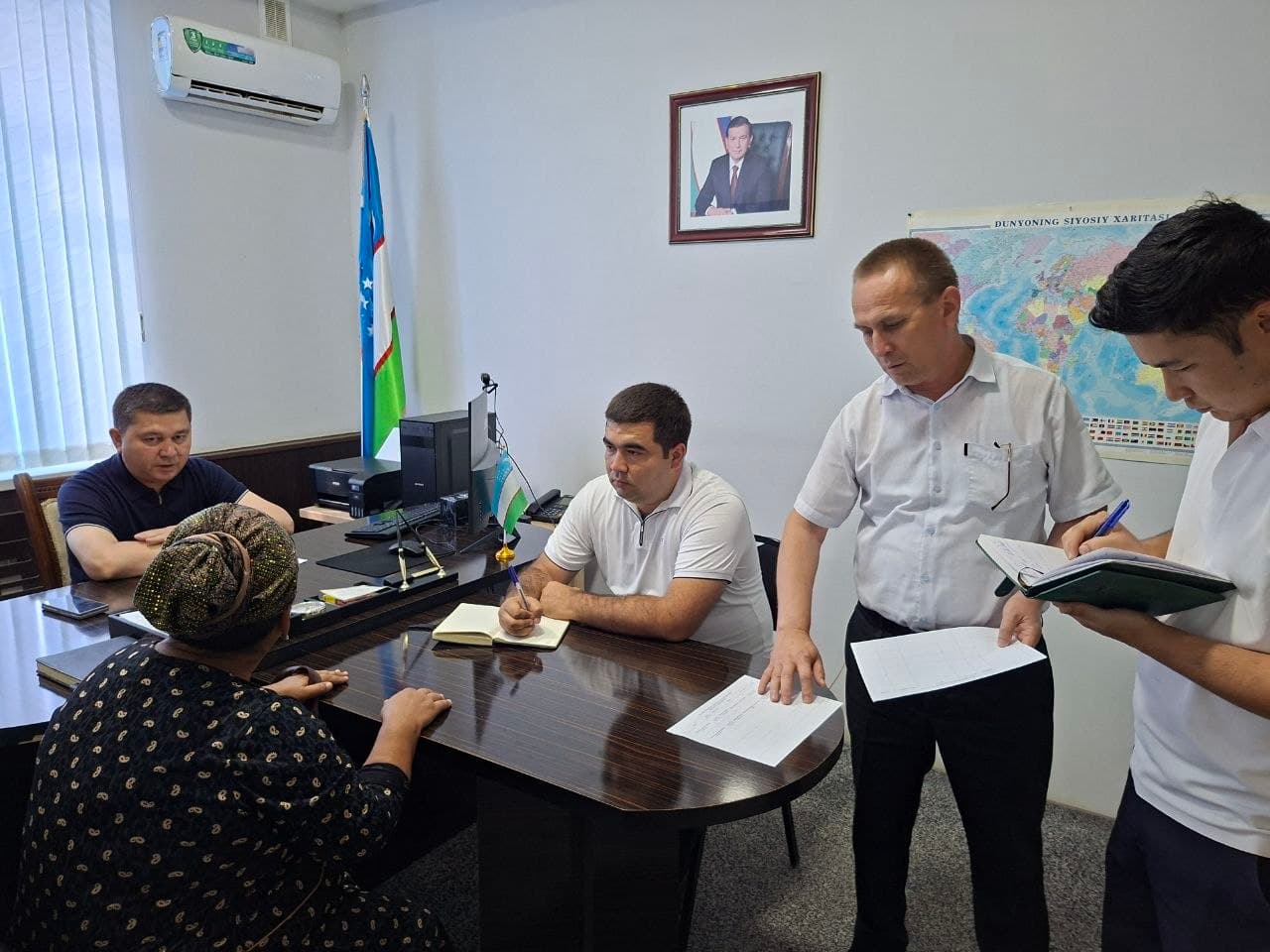 Navbatdagi fuqarolar qabuli bo'lib o'tdi