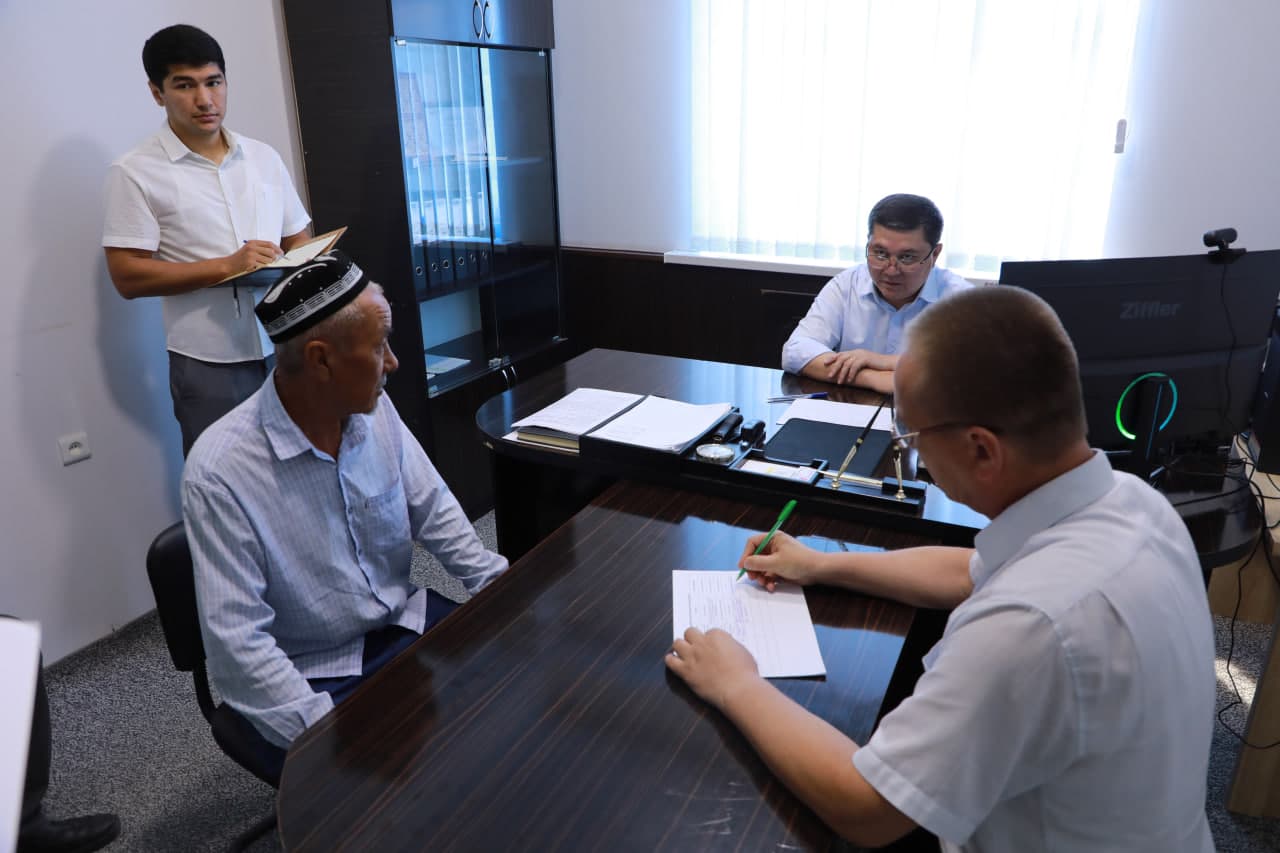 Navbatdagi fuqarolar qabuli bo'lib o'tdi