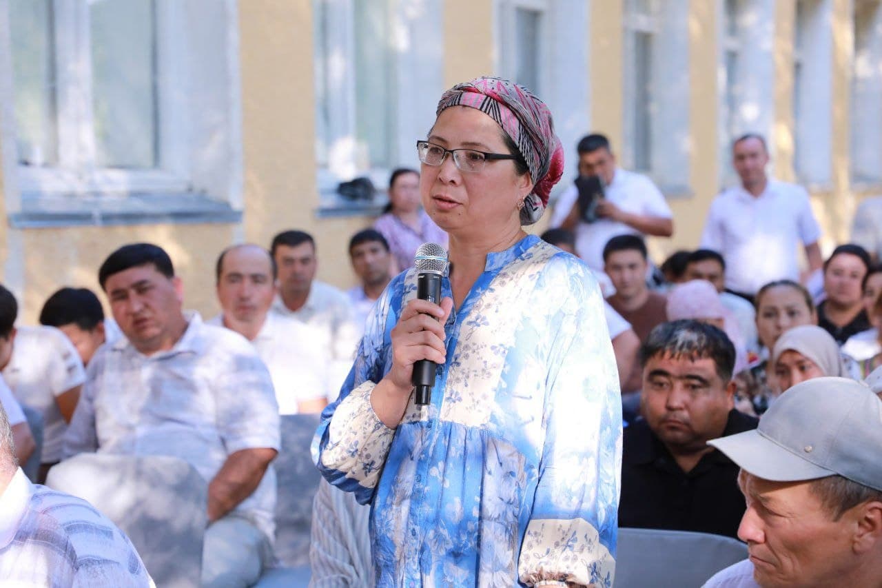 Sardoba tumani hokimining "Xalqobod" mahallasida sayyor qabuli bo‘lib o‘tdi