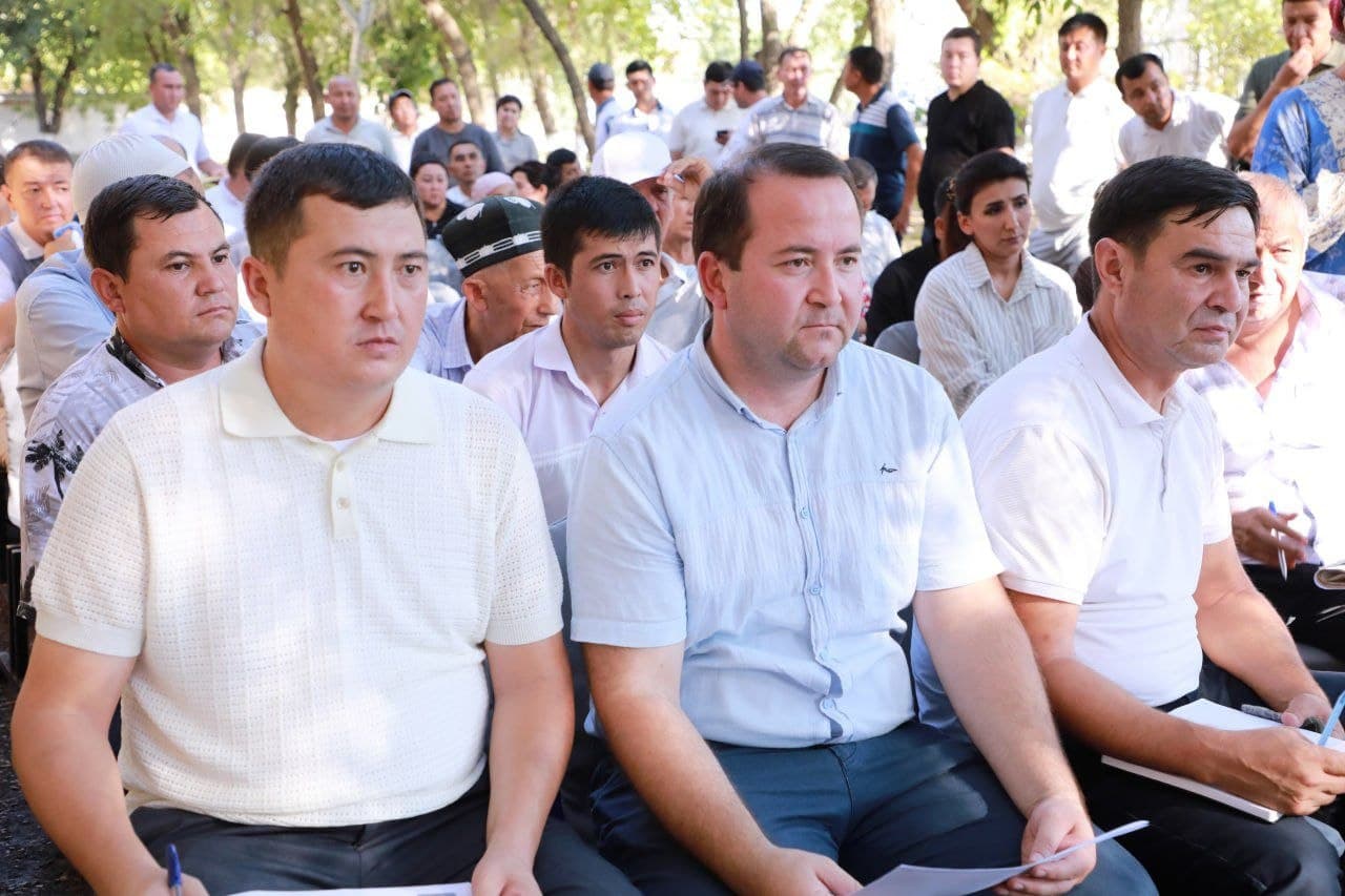 Sardoba tumani hokimining "Xalqobod" mahallasida sayyor qabuli bo‘lib o‘tdi