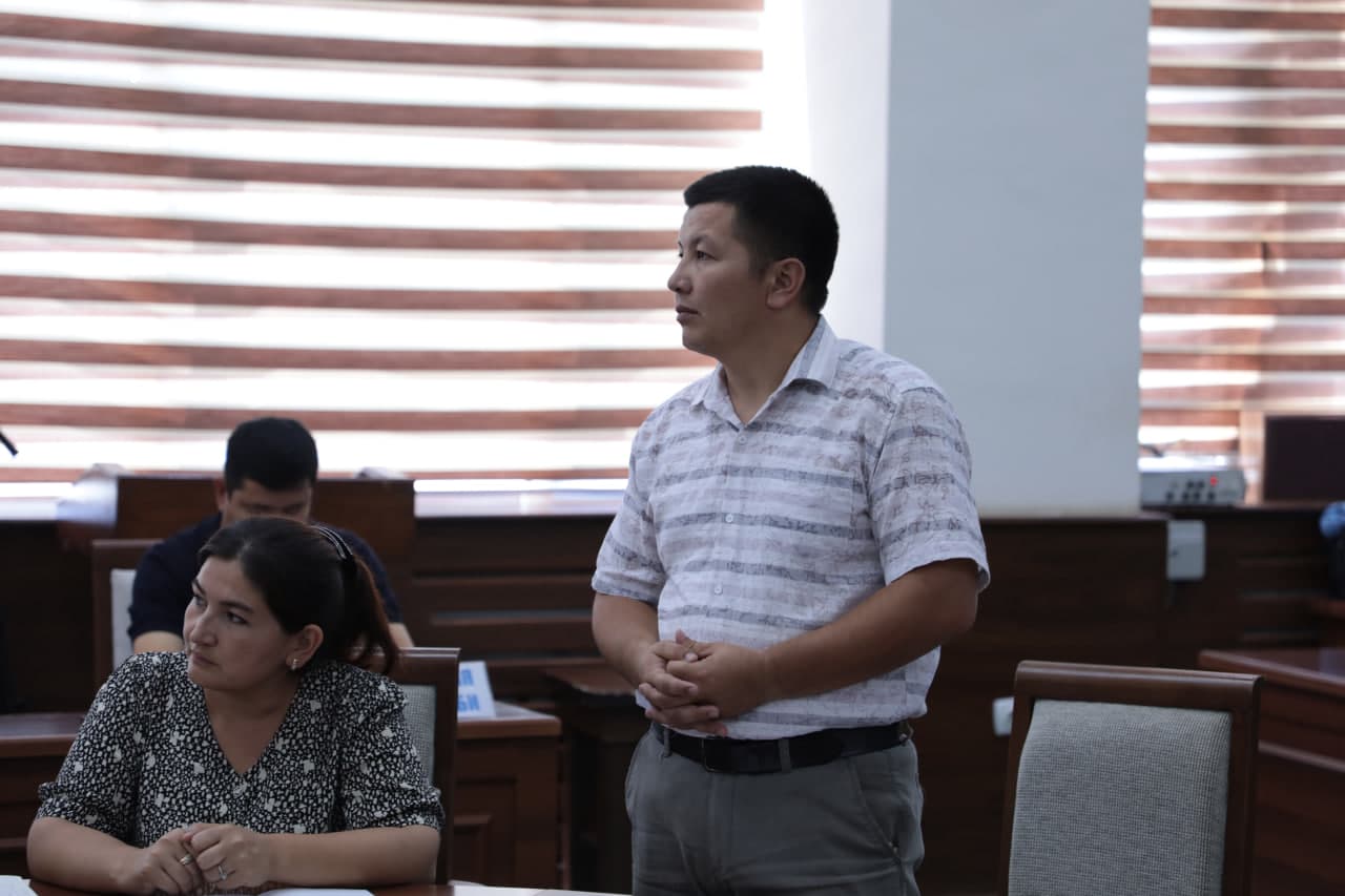 VII chaqiriq Xalq deputatlari Sardoba tuman Kengashining navbatdagi o'ttiz ikkinchi sessiyasi bo‘lib o‘tdi.