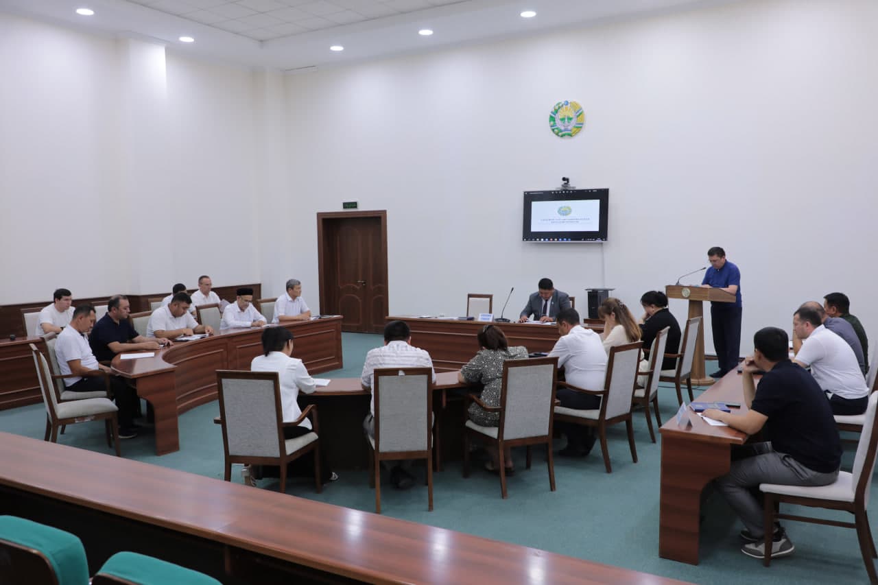 VII chaqiriq Xalq deputatlari Sardoba tuman Kengashining navbatdagi o'ttiz ikkinchi sessiyasi bo‘lib o‘tdi.
