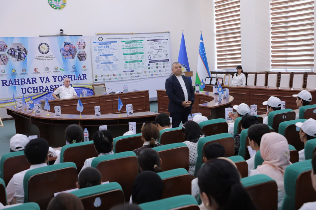 Sardobada “Rahbar va yoshlar” uchrashuvi tashkil etildi