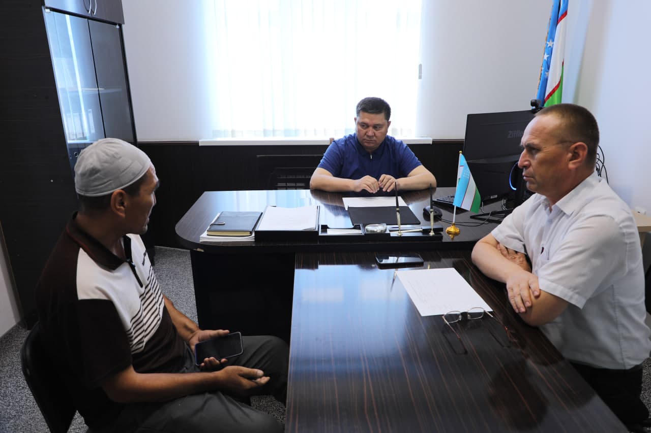 Xalq qabulxonasida navbatdagi fuqarolar qabuli o‘tkazildi
