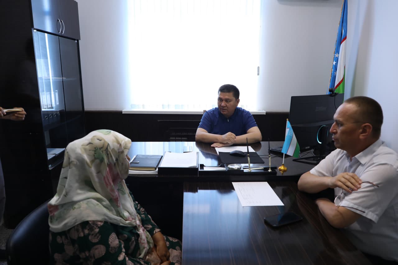 Xalq qabulxonasida navbatdagi fuqarolar qabuli o‘tkazildi