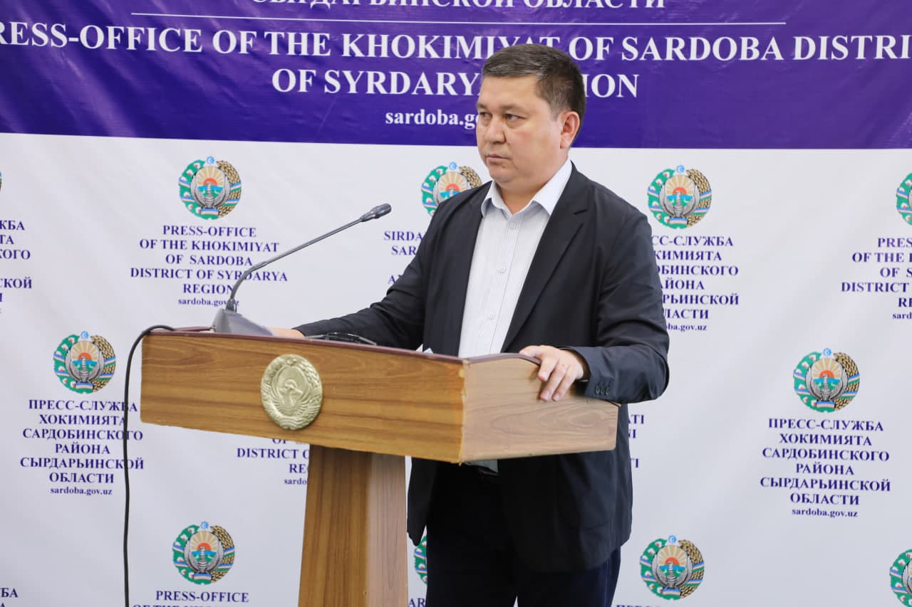 VII chaqiriq Xalq deputatlari Sardoba tuman Kengashining navbatdagi o'ttiz uchinchi sessiyasi bo‘lib o‘tdi.