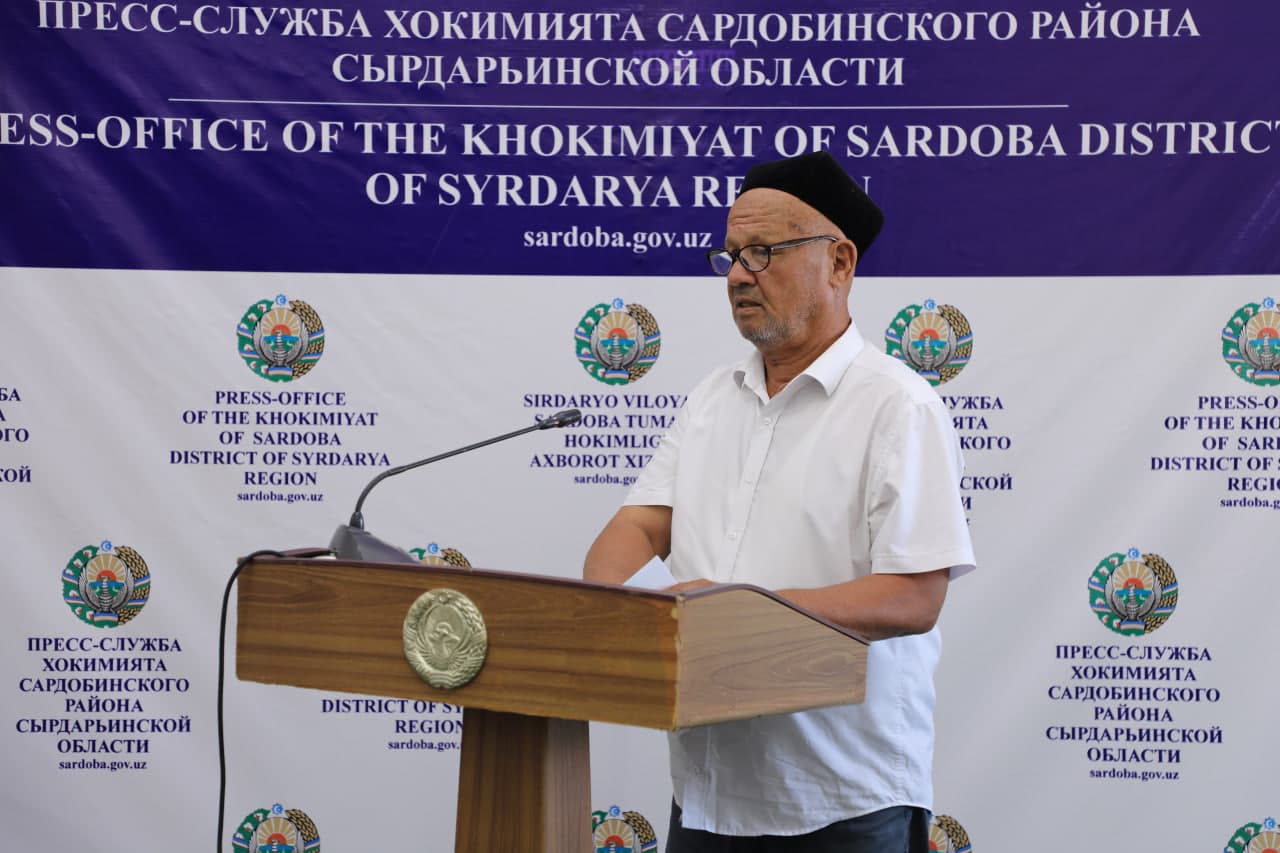 VII chaqiriq Xalq deputatlari Sardoba tuman Kengashining navbatdagi o'ttiz uchinchi sessiyasi bo‘lib o‘tdi.