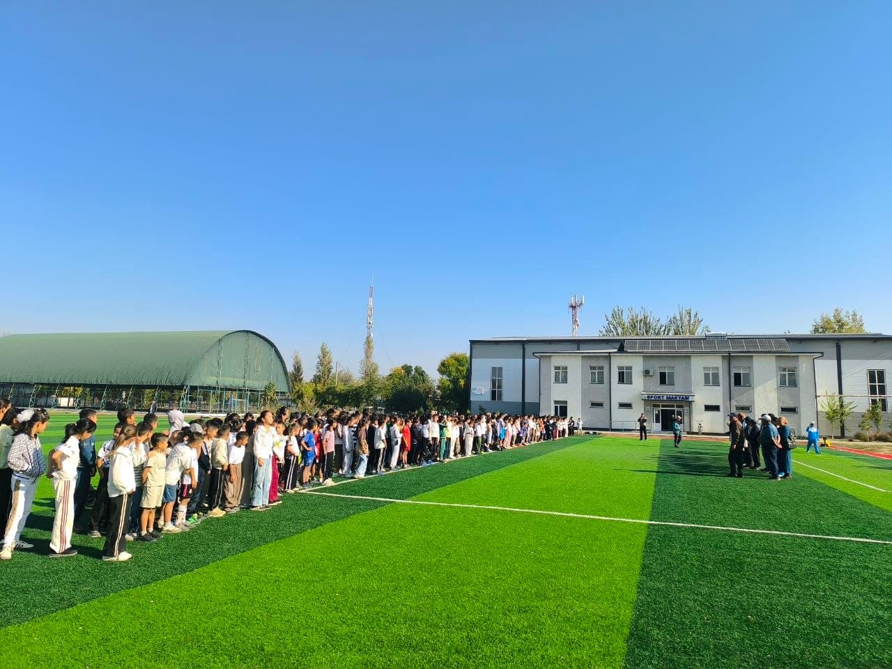 “BESH TASHABBUS OLIMPIADASI” DOIRASIDA “QUVNOQ STARTLAR” SPORT MUSOBAQASINING TUMAN BOSQICHI YAKUNLANDI