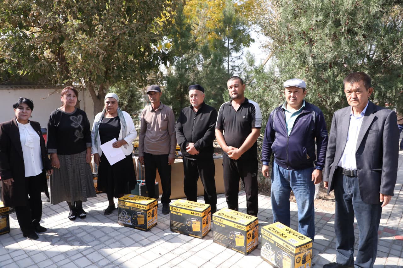 31 NAFAR FUQAROGA O‘Z FAOLIYATINI BOSHLASH UCHUN KO‘MAK BERILDI