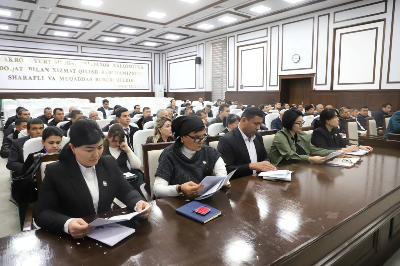 Xalq deputatlari Buxoro tumani Kengashining 17-sessiyasi bo‘lib o‘tdi