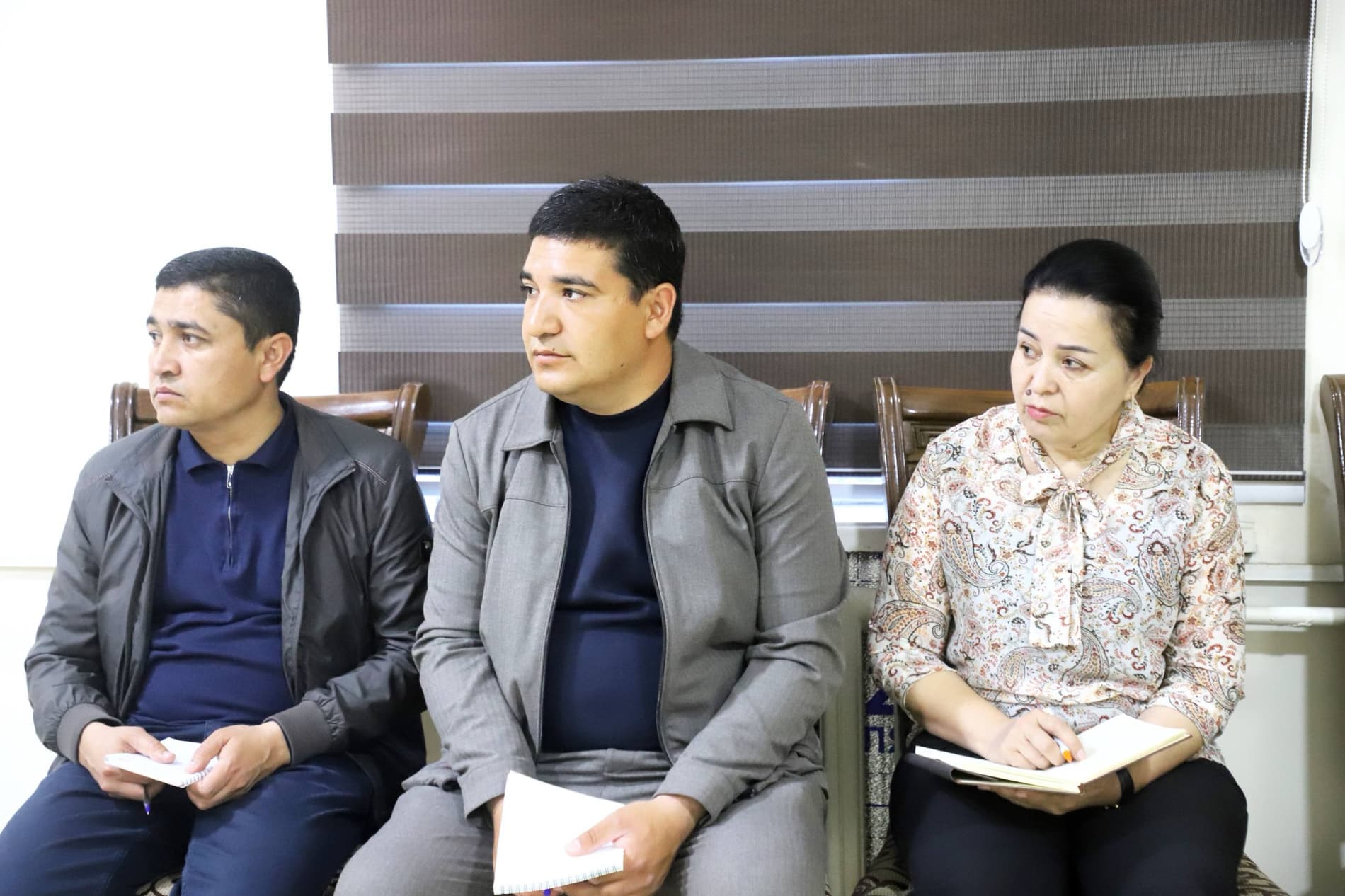 Buxoro tuman hokimi Anvarjon Ochilovning navbatdagi fuqarolar qabuli bo'lib o'tdi