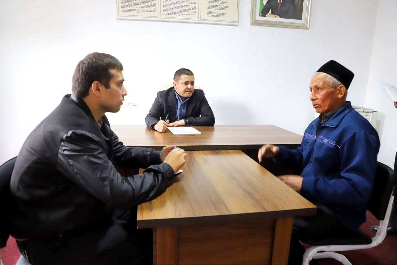 Kulonxona mahallasida sayyor qabul: fuqarolar murojaatlari tinglandi