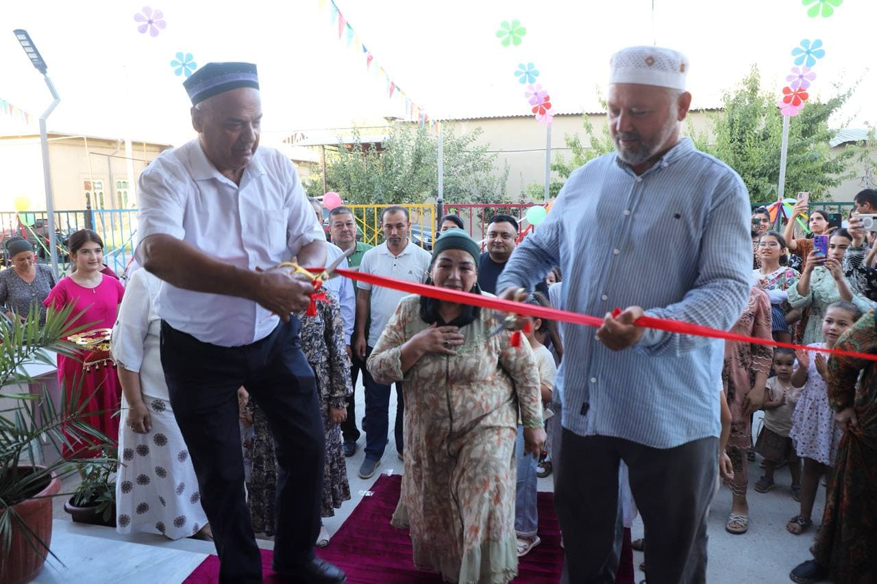 Buxoro tumani: Kobdunliklarning quvonchi cheksiz – Quyi Kobdun qishlog‘ida zamonaviy maktabgacha ta’lim tashkiloti foydalanishga topshirildi