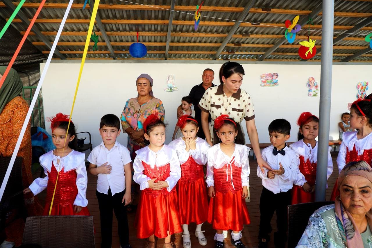 Buxoro tumani: Novmetan qishlog‘ida zamonaviy davlat maktabgacha ta’lim tashkiloti foydalanishga topshirildi