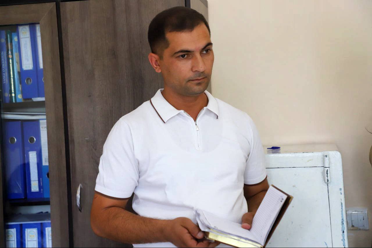 Buxoro tumani hokimi Bog‘ikalon mahallasida sayyor qabul o‘tkazdi