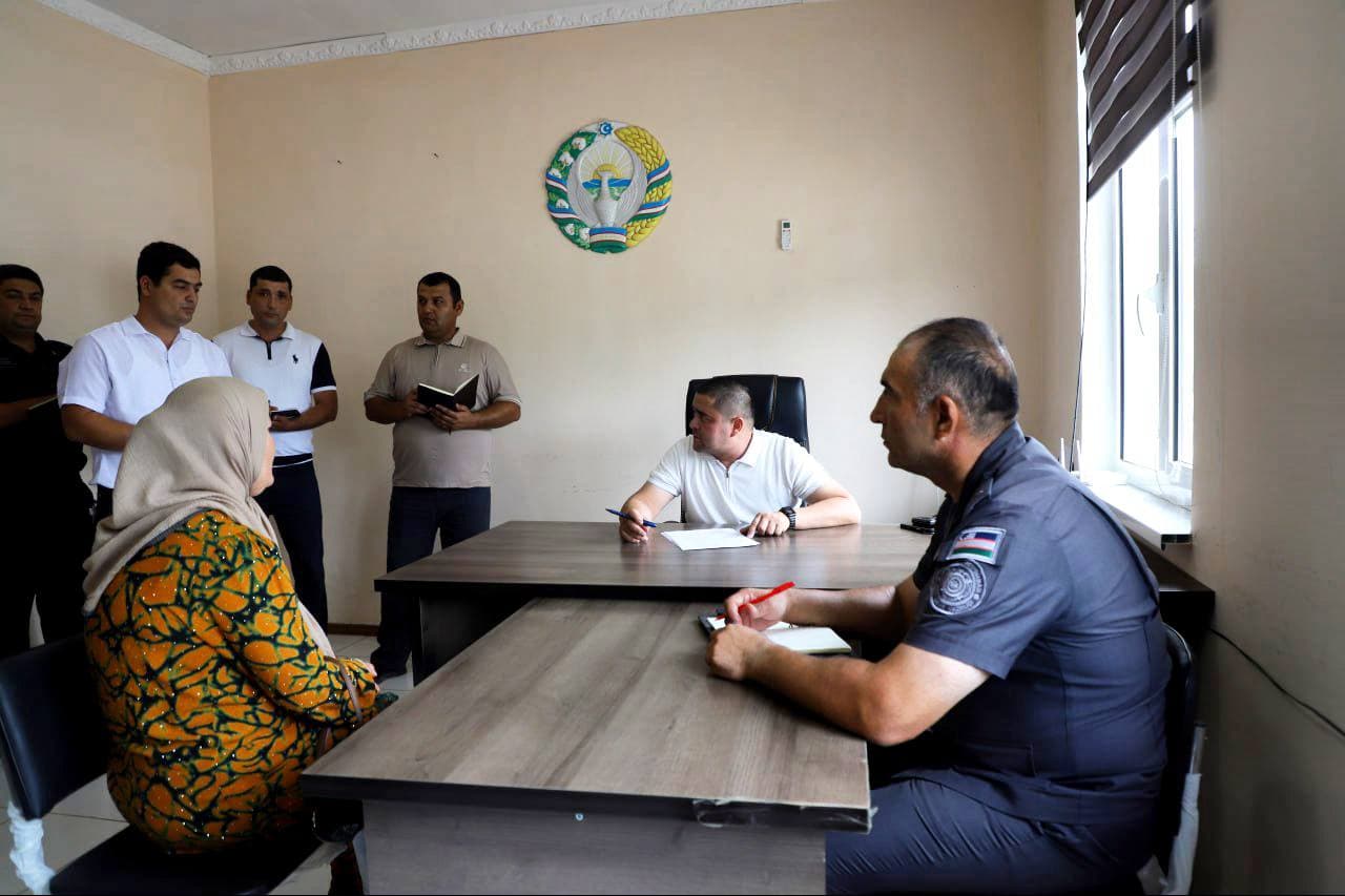 Buxoro tumani hokimi Bog‘ikalon mahallasida sayyor qabul o‘tkazdi