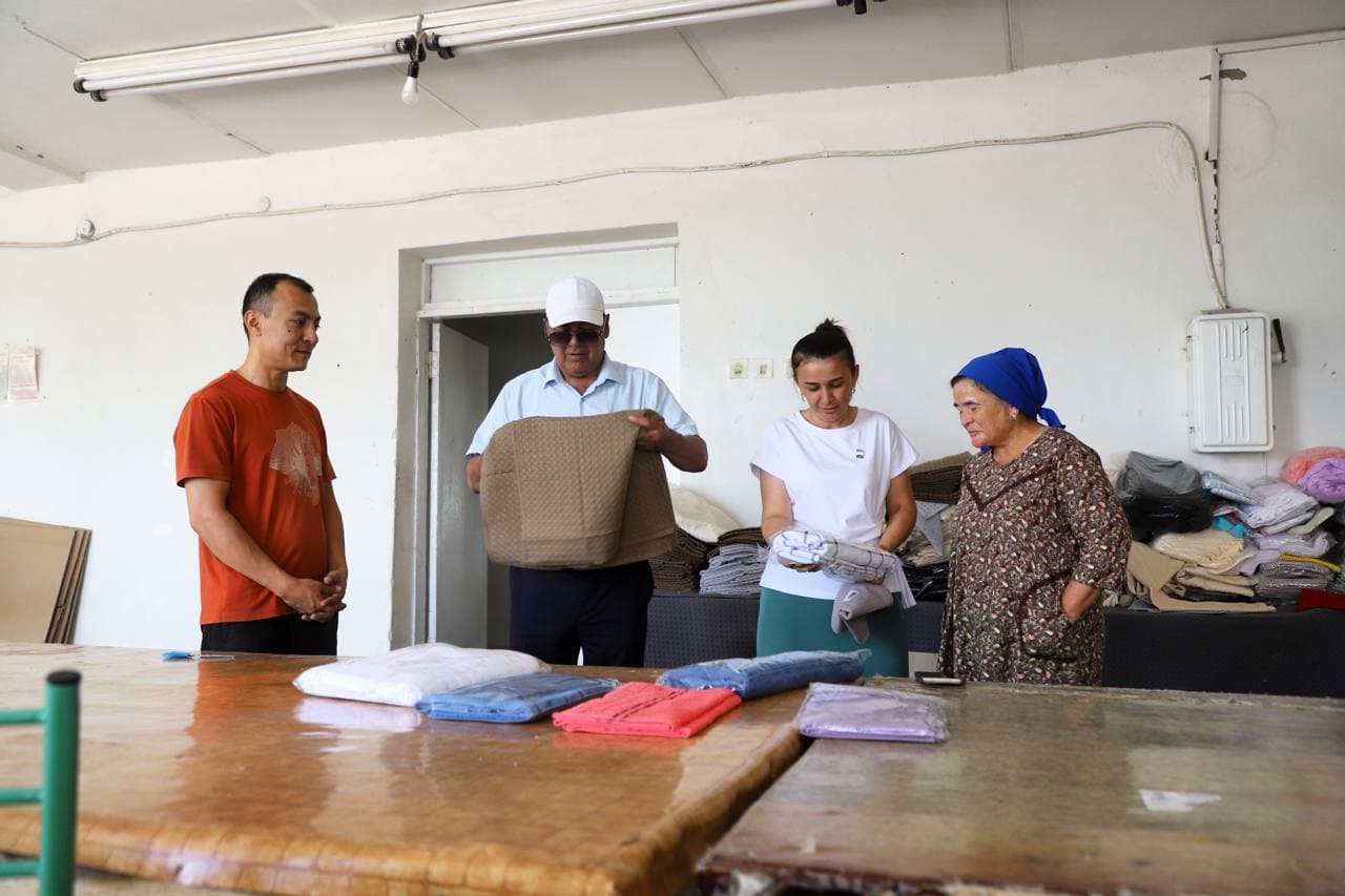 Buxoro tumani: Qavola Mahmud mahallasidagi “Rostexstroy” qo‘shma korxonasi ishlab chiqarish va eksport salohiyatini kengaytirmoqda