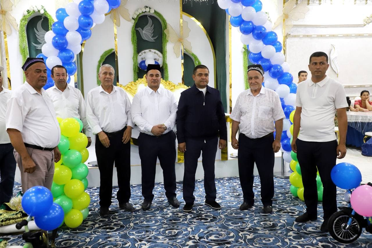 Buxoro tumanida 23 nafar bola uchun sunnat to‘yi o‘tkazildi