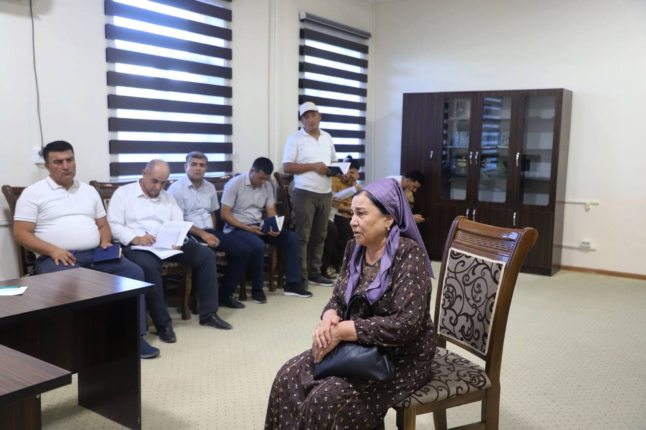 The next public reception of the Hokim of Bukhara District was hel