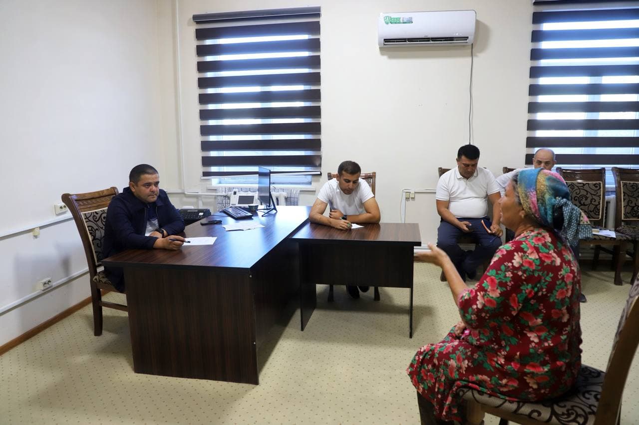 The next public reception of the Hokim of Bukhara District was hel