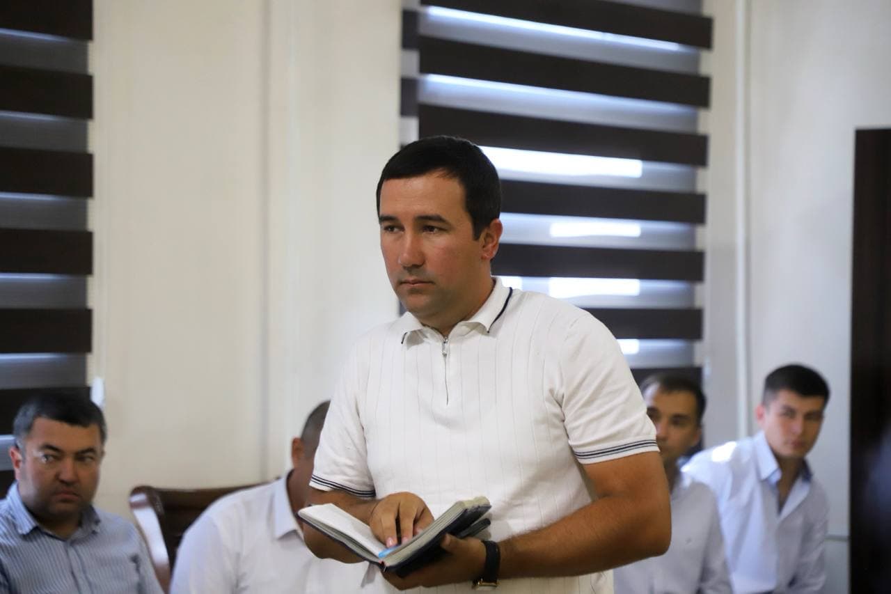 Head of Bukhara District Anvarjon Ochilov Holds Regular Reception for Citizens