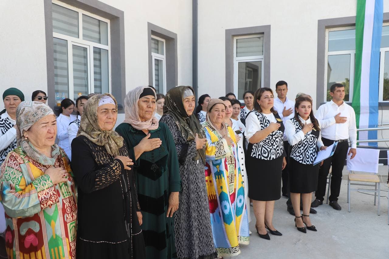 Qo‘lba qishlog‘idagi 50-maktab binosi mukammal ta’mirdan so‘ng foydalanishga topshirildi