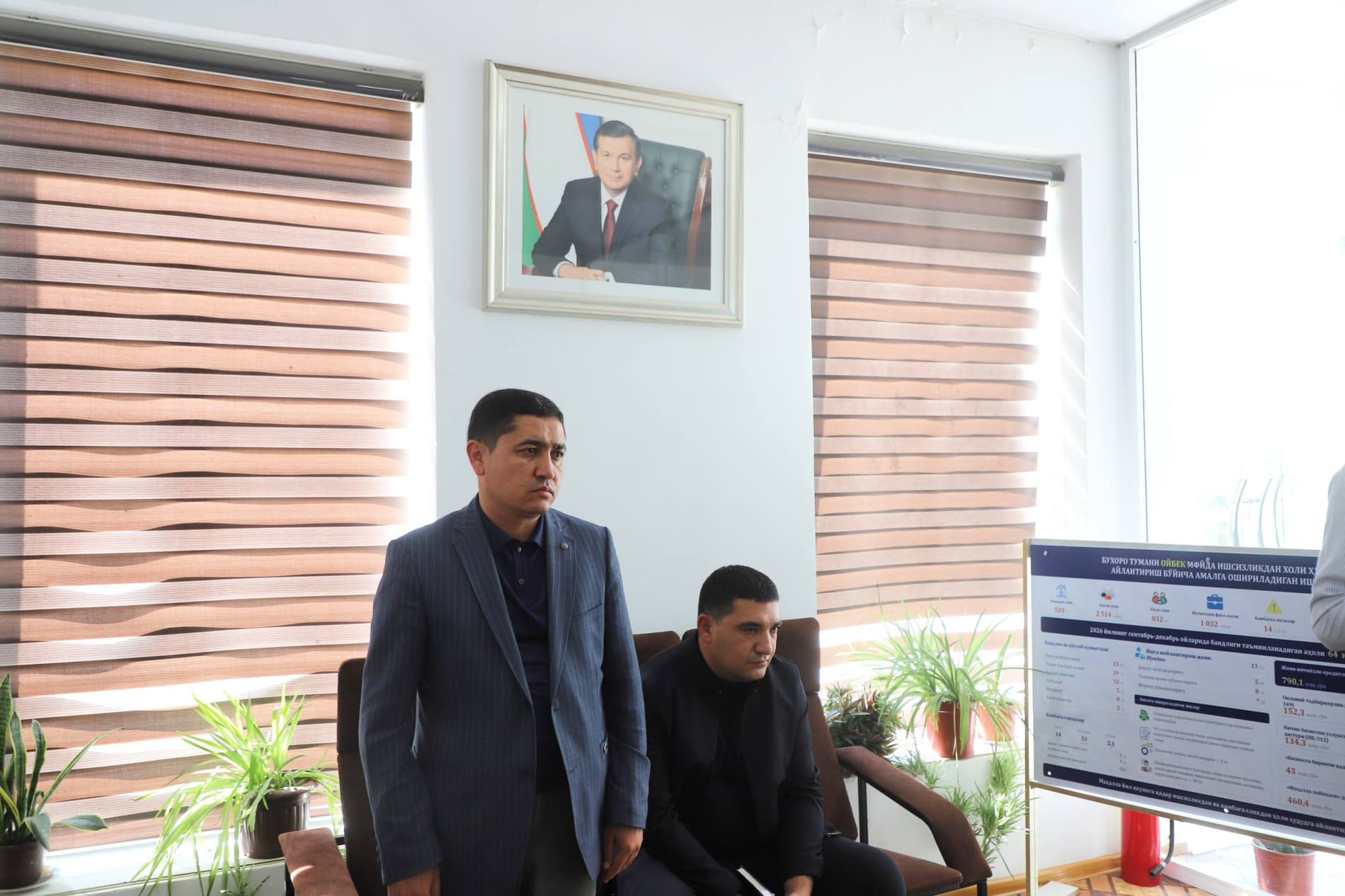 Oybek mahallasida navbatdagi sayyor qabul o‘tkazildi
