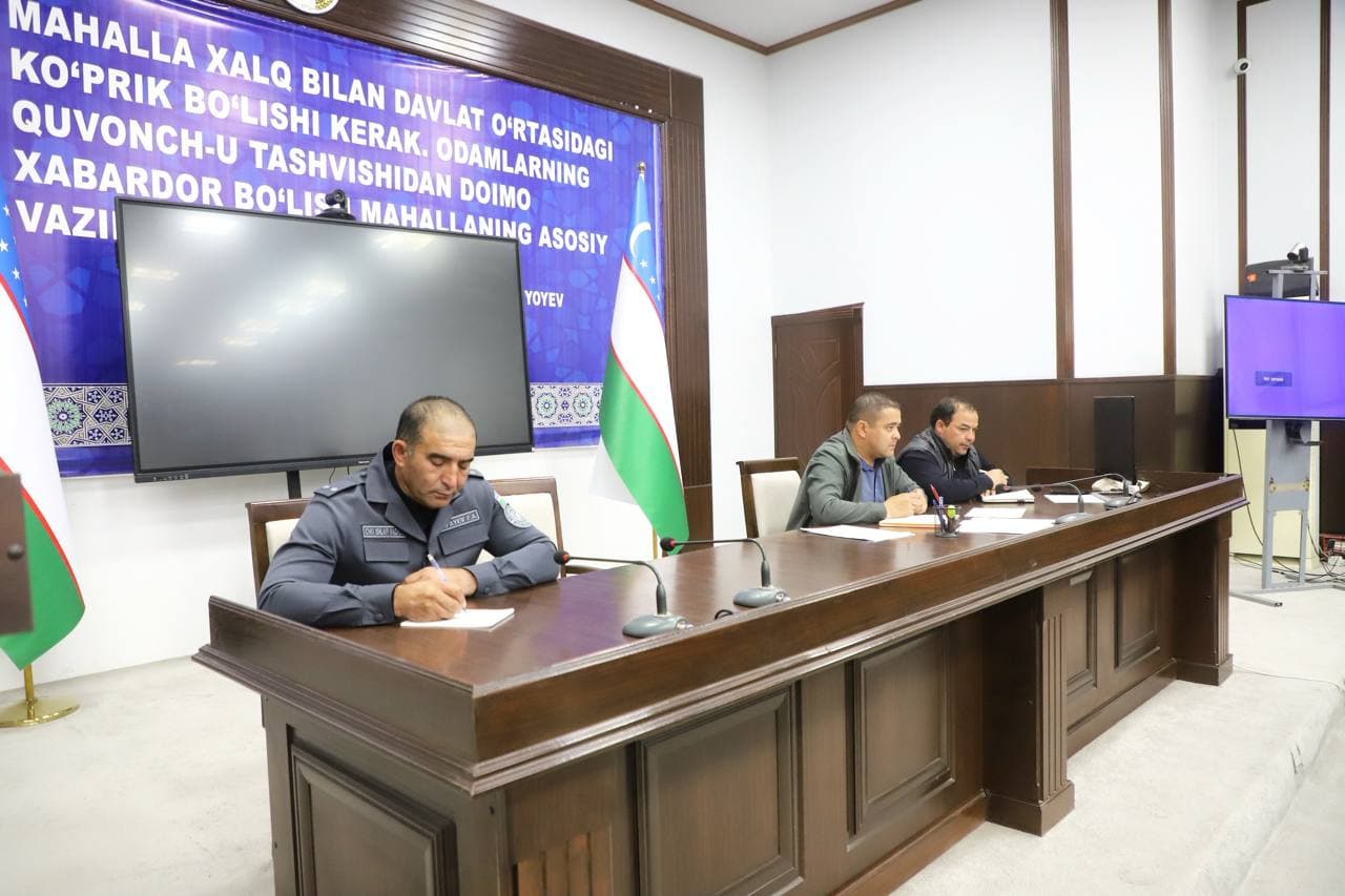 Buxoro tumanida kuz-qish mavsumini betalafot o‘tkazish va xavfsizlikni ta’minlash masalalari muhokama qilindi
