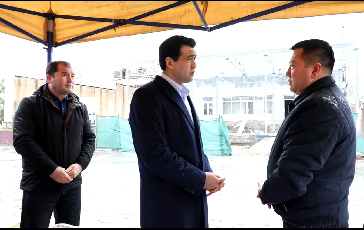 Yoshlar uchun barpo etilayotgan zamonaviy maskan faoliyati o‘rganildi