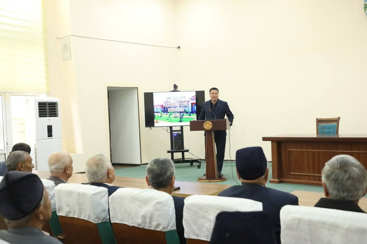 Mahalla tizimi xodimlari munosib taqdirlandi