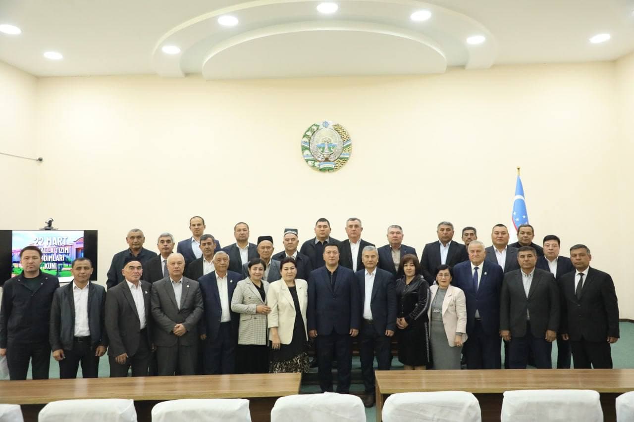 Mahalla tizimi xodimlari munosib taqdirlandi