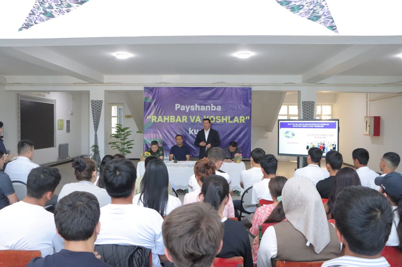 “Payshanba — yoshlar kuni” doirasida ochiq muloqot tashkil etildi
