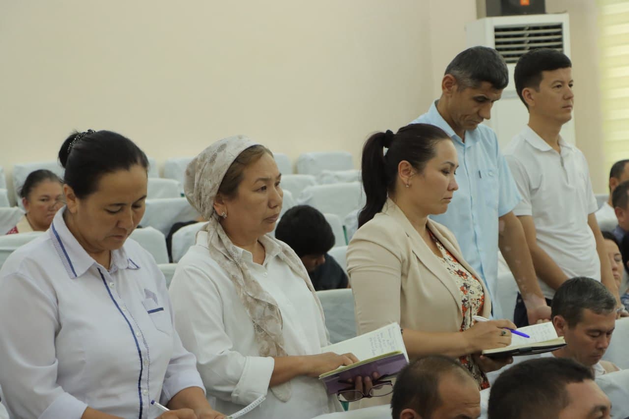 Mahallani qo‘llab-quvvatlash Kengashining 1-yarim yillik yakuniga bag‘ishlangan hisobot yig‘ilishi o‘tkazildi