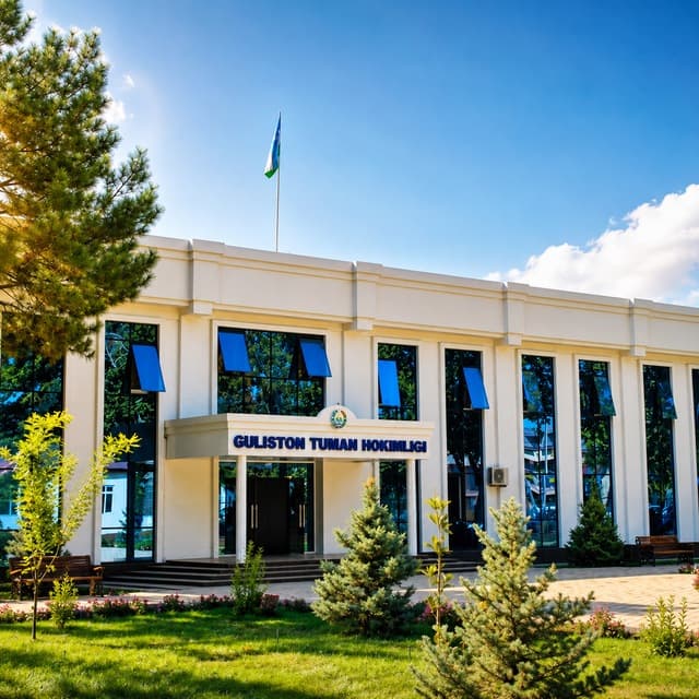Guliston tumani hokimligi Matbuot xizmati
