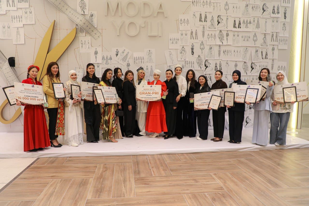 Guliston tumanilik yosh dizayner “MODA YO‘LI” respublika tanlovida birinchi o‘rinni qo‘lga kiritdi