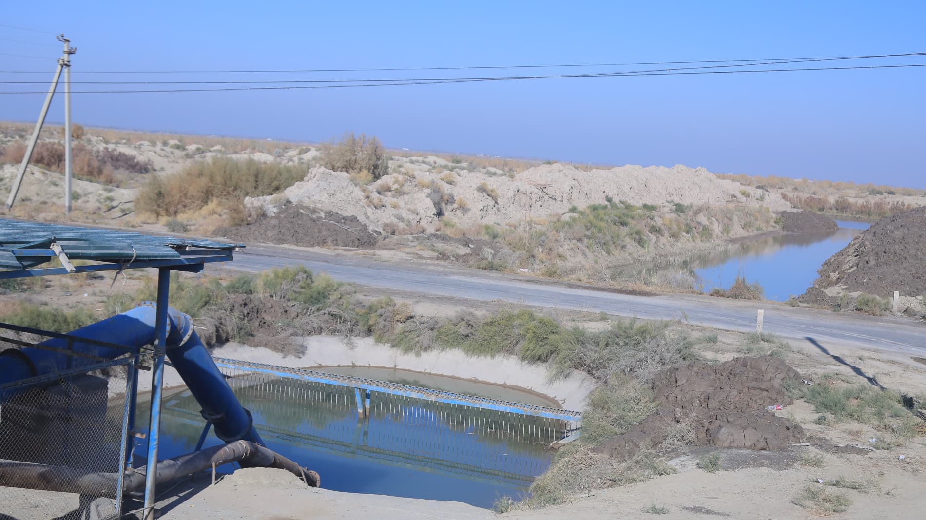 Olot tumanida xitoylik investorlar tomonidan “Baliqchilik sanoat parki” loyihasi amalga oshirilmoqda.