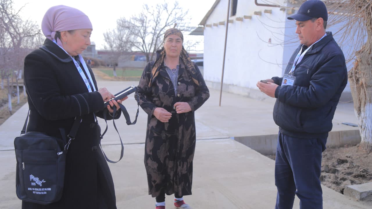 Olot tumanida aholi va qishloq xo‘jaligini ro‘yxatga olish ishlari izchil davom etmoqda.