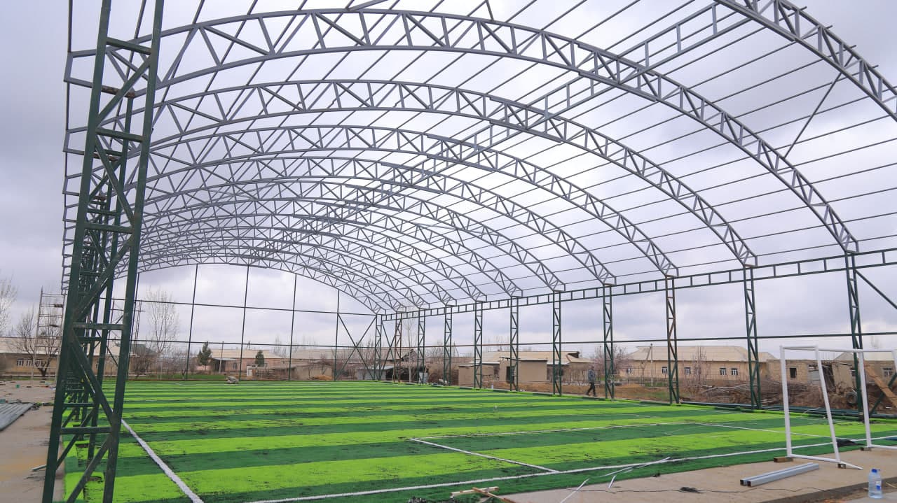 "Open byudjet": Opshoqlik bolajonlar uchun zamonaviy sport maydoni barpo etilmoqda.