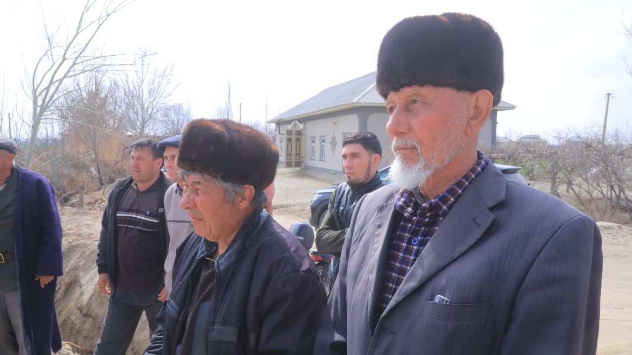 “Kesakli” yangi arig`idan suv keldi — rizq keldi.